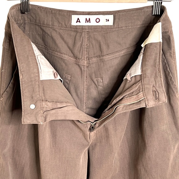 NWT AMO Sheryl Trouser in Coffee Size 26 - Picture 7 of 13